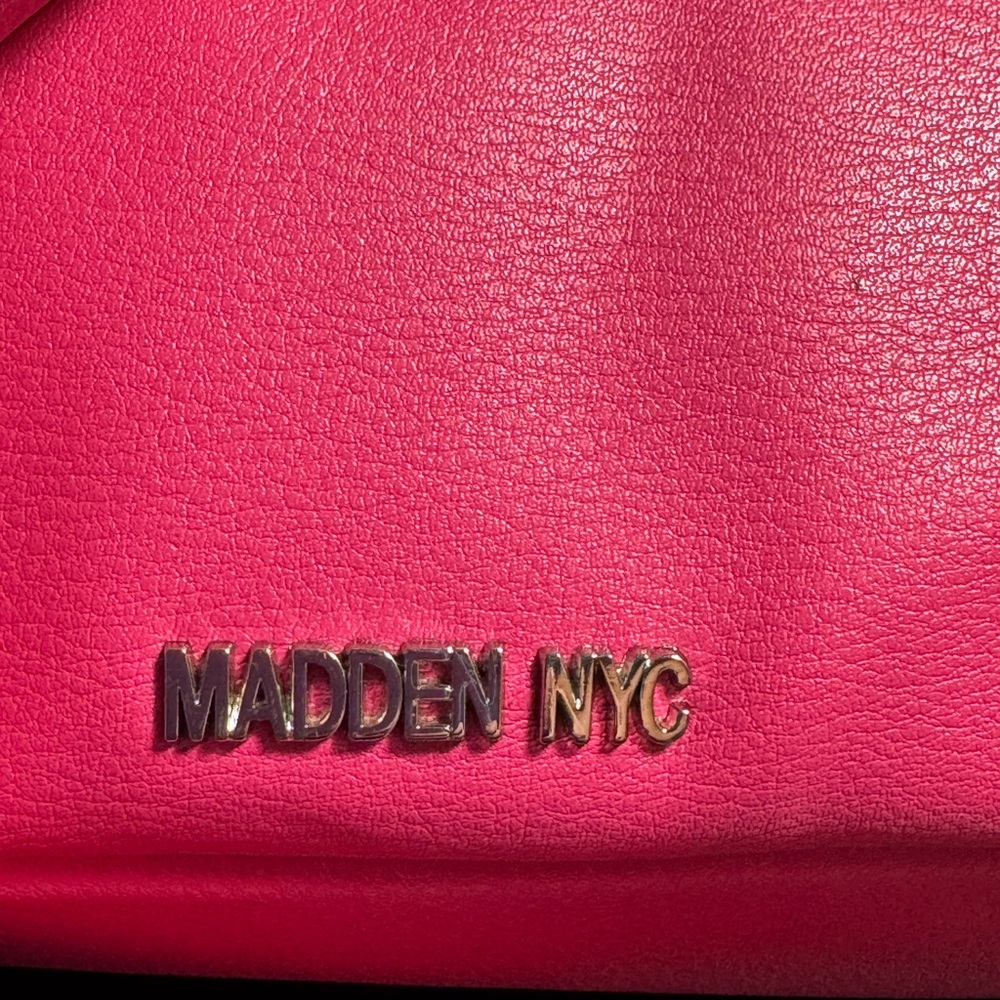 Pink Backpack with Chain Detail - Picture 7 of 8